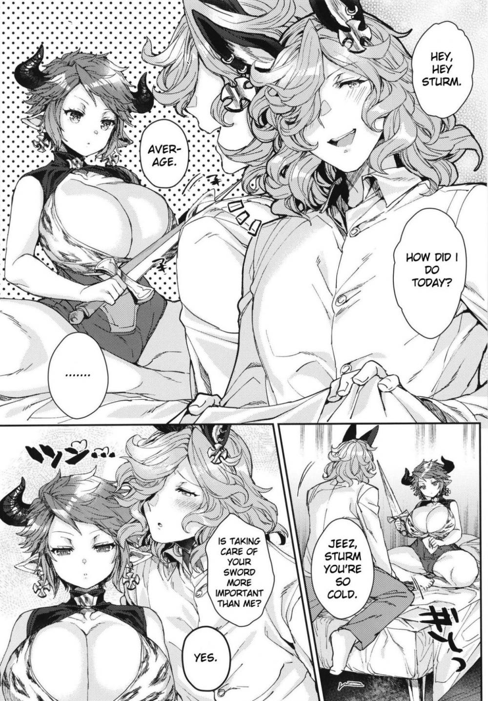 Hentai Manga Comic-I Want Sturm-dono To Treat My Sweetly-Read-3